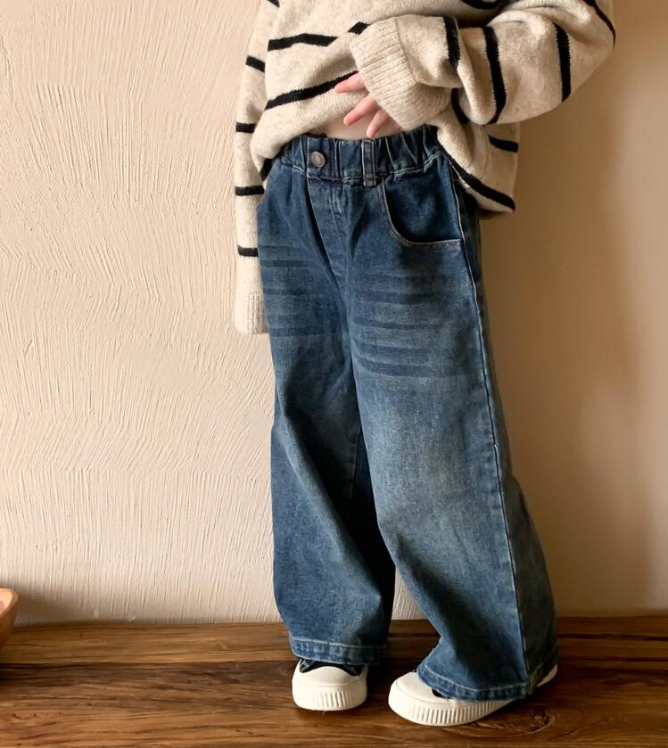 2024秋新入荷★子供服　デニムズボン★90cm〜150cm